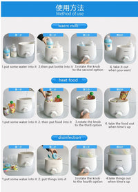 Baby Bottle Sterilizer - Golonzo -                                                                             