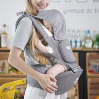 Baby Carrier Hip Seat Carrier - Newborns Backpack Carrier - Golonzo -                                                                             