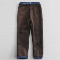 Baby Girls Leggings - Winter Kids Thick Velvet Leggings - Golonzo -                                                                             