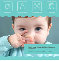 Baby Nose Cleaner - USB Rechargeable Electric Nasal Aspirator - Golonzo -                                                                             