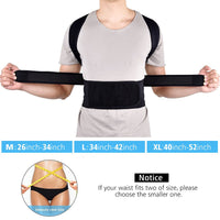 Back Posture Corrector - Back Support Belt Adjustable - Golonzo -                                                                             