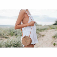 Bali Hand Straw Tote Bag - Golonzo -                                                                             