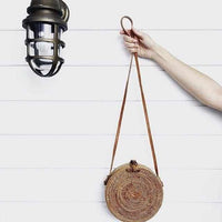 Bali Hand Straw Tote Bag - Golonzo -                                                                             