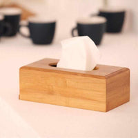 Bamboo Tissue Box - Golonzo -                                                                             
