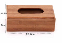 Bamboo Tissue Box - Golonzo -                                                                             
