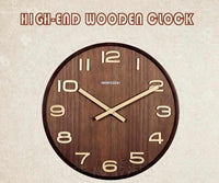 Bamboo Wall Clock - Golonzo -                                                                             