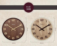 Bamboo Wall Clock - Golonzo -                                                                             