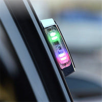 Bat shape Universal Car LED Opening Door Safety Warning - Golonzo -                                                                             