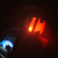 Bat shape Universal Car LED Opening Door Safety Warning - Golonzo -                                                                             