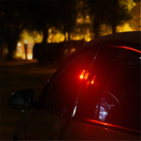 Bat shape Universal Car LED Opening Door Safety Warning - Golonzo -                                                                             