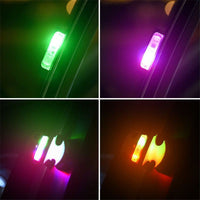 Bat shape Universal Car LED Opening Door Safety Warning - Golonzo -                                                                             