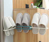 Bathroom slippers storage rack wall hanging - Golonzo -                                                                             
