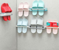 Bathroom slippers storage rack wall hanging - Golonzo -                                                                             