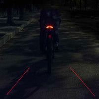 Bicycle Remote Control Turned Laser Taillights - Wireless Remote Control Seatpost Tail Light - Waterproof Safe Warning Flashlight  For Bicycle - Golonzo -                                                                             
