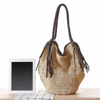 Big Straw Beach Bags - Golonzo -                                                                             