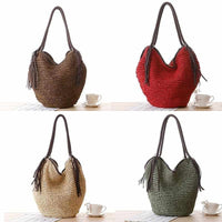 Big Straw Beach Bags - Golonzo -                                                                             