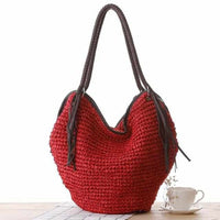 Big Straw Beach Bags - Golonzo -                                                                             