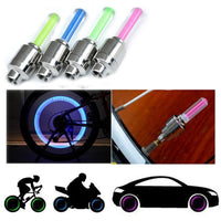 Bike Car Motorcycle Wheel Tyre Flash LED Light Lamp - Golonzo -                                                                             