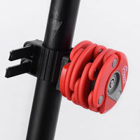 Bike Lock With 2 Keys Strong Security Anti theft Bicycle Lock - Golonzo -                                                                             