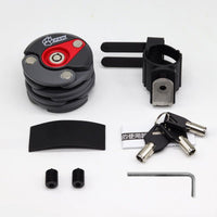 Bike Lock With 2 Keys Strong Security Anti theft Bicycle Lock - Golonzo -                                                                             