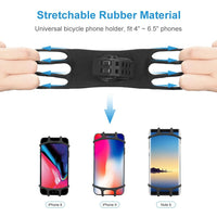 Bike Phone Holder - Anti Slip Silicone - Golonzo -                                                                             