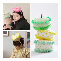 Birthday Cake Baby Party Caps Kids - Golonzo -                                                                             