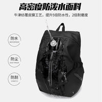 Black-Cool Backpack - Motorcycle Helmet Bag - Golonzo -                                                                             