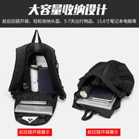 Black-Cool Backpack - Motorcycle Helmet Bag - Golonzo -                                                                             