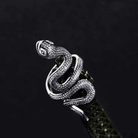 Black Heavy Metals Fashion Snake Rings - Golonzo -                                                                             