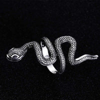 Black Heavy Metals Fashion Snake Rings - Golonzo -                                                                             