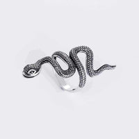 Black Heavy Metals Fashion Snake Rings - Golonzo -                                                                             