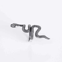 Black Heavy Metals Fashion Snake Rings - Golonzo -                                                                             