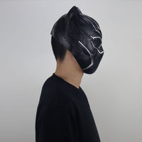 Black Panther Mask Cosplay Superhero Wakanda T Challa - Golonzo -                                                                             