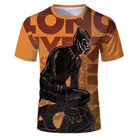 Black Panther T Shirt Men Short Sleeve Movie Tshirts Summer O Neck Camiseta Streetwear Cotton Top - Golonzo -                                                                             