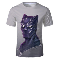 Black Panther T Shirt Men Short Sleeve Movie Tshirts Summer O Neck Camiseta Streetwear Cotton Top - Golonzo -                                                                             