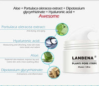 Blackhead Remover Cream and Nose Mask - Golonzo -                                                                             