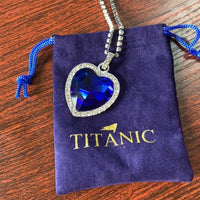 Blue Heart Necklace - Golonzo -                                                                             