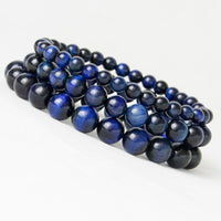Blue Tiger Eye Bracelets - Golonzo -                                                                             