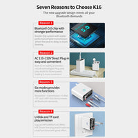 Bluetooth 5.0 Audio Receiver Adapter - Golonzo -                                                                             