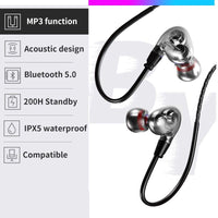 Bluetooth Earphone Hook Sport Wireless - Golonzo -                                                                             