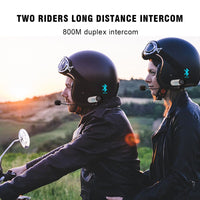 Bluetooth Motorcycle Intercom with LCD Screen - Golonzo -                                                                             