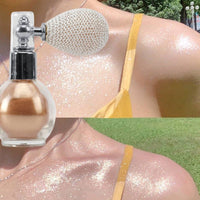 Body Glitter Powder - Fashion Highlighter Powder Spray - Golonzo -                                                                             