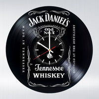 Bottle of Wine Vinyl LP Record CD Wall Clock 3D Modern Design - Golonzo -                                                                             