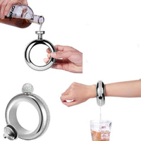 Bracelet Bangle Stainless Steel with Crystal Bracelet Party - Golonzo -                                                                             