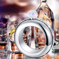 Bracelet Bangle Stainless Steel with Crystal Bracelet Party - Golonzo -                                                                             