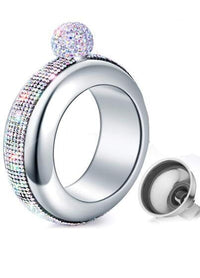 Bracelet Bangle Stainless Steel with Crystal Bracelet Party - Golonzo -                                                                             