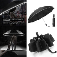 Brand New Fashion Uv Automatic Umbrella With Wind Resistant - Golonzo -                                                                             