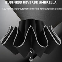 Brand New Fashion Uv Automatic Umbrella With Wind Resistant - Golonzo -                                                                             
