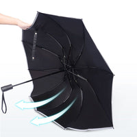 Brand New Fashion Uv Automatic Umbrella With Wind Resistant - Golonzo -                                                                             