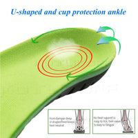 Breathable Orthopedic Insoles for Shoes Insole Arch - Golonzo -                                                                             
